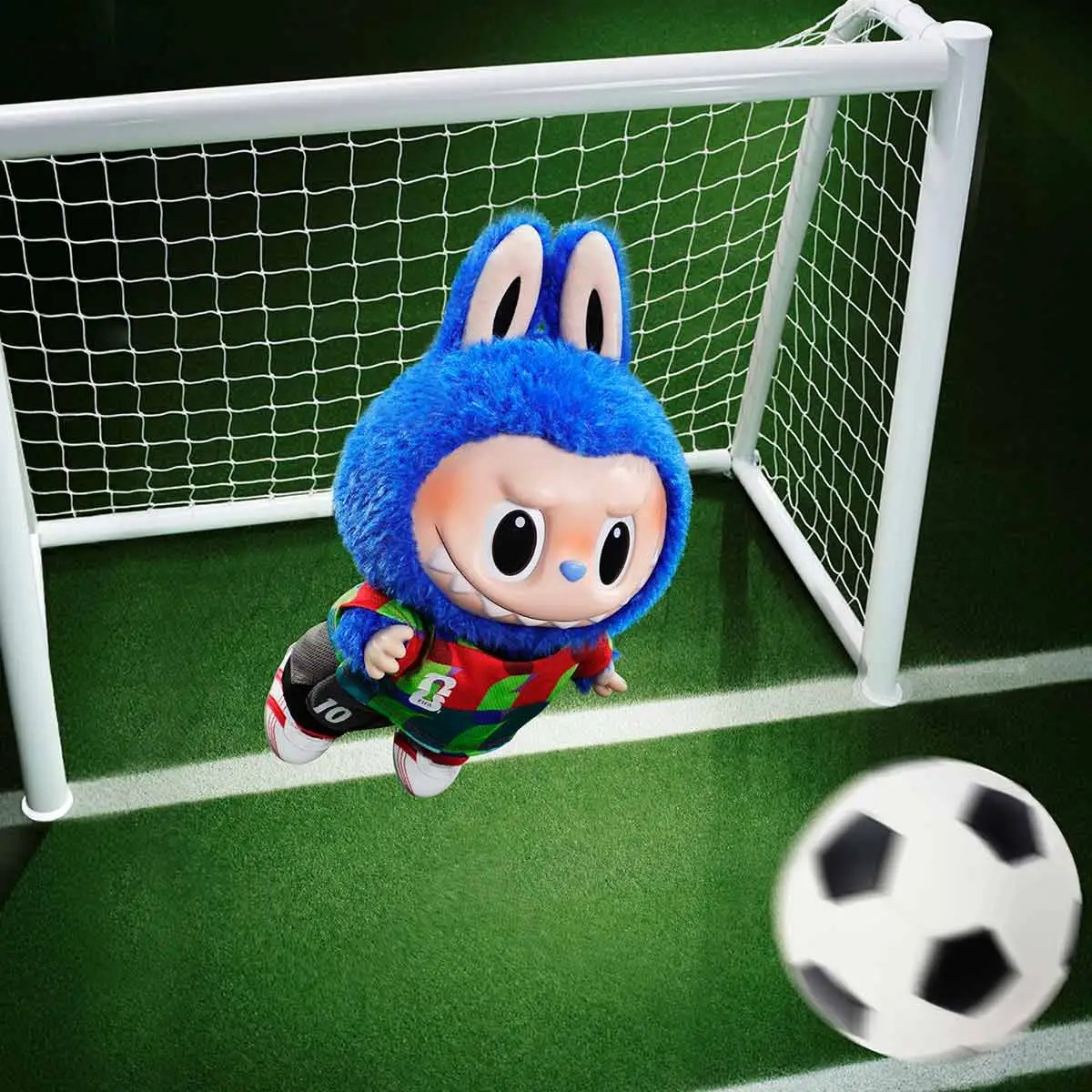 the monsters x fifa series-catch the
win vinyl plush doll