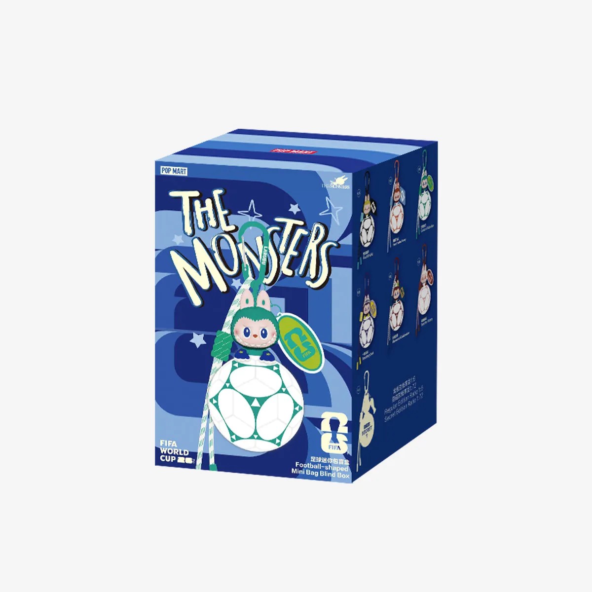 the monsters x fifa series- football-
shaped mini bag blind box