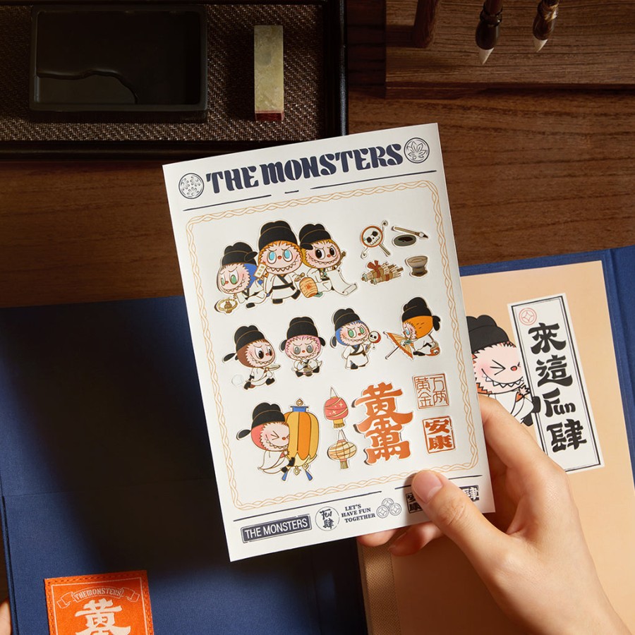 pop mart de monsters laten we samen plezier hebben serie notitieboekje