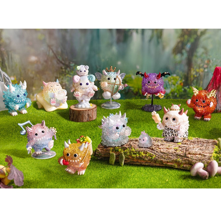pop mart instinctoy monster fluffy joyful life serie blind box