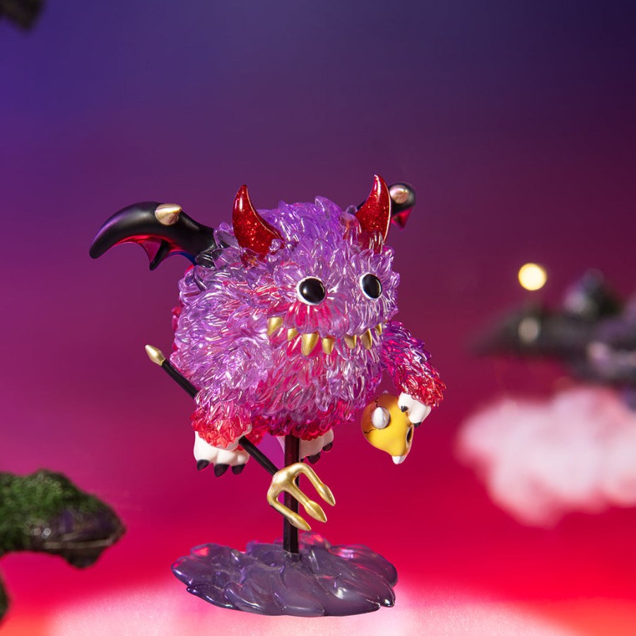pop mart instinctoy monster fluffy joyful life serie blind box