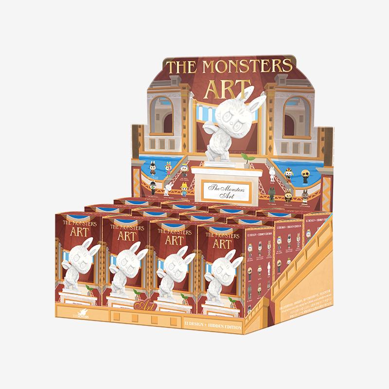 pop mart de monsters labubu kunstserie blind box