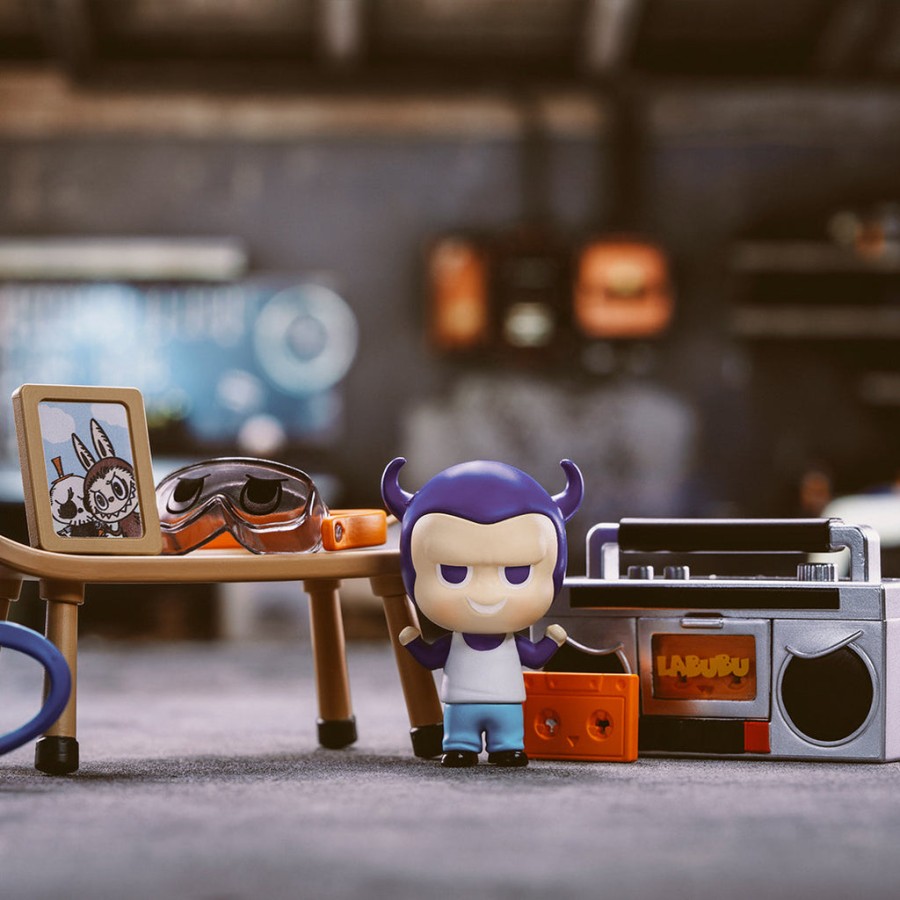 pop mart de monsters thuis van de elfen serie prop blind box
