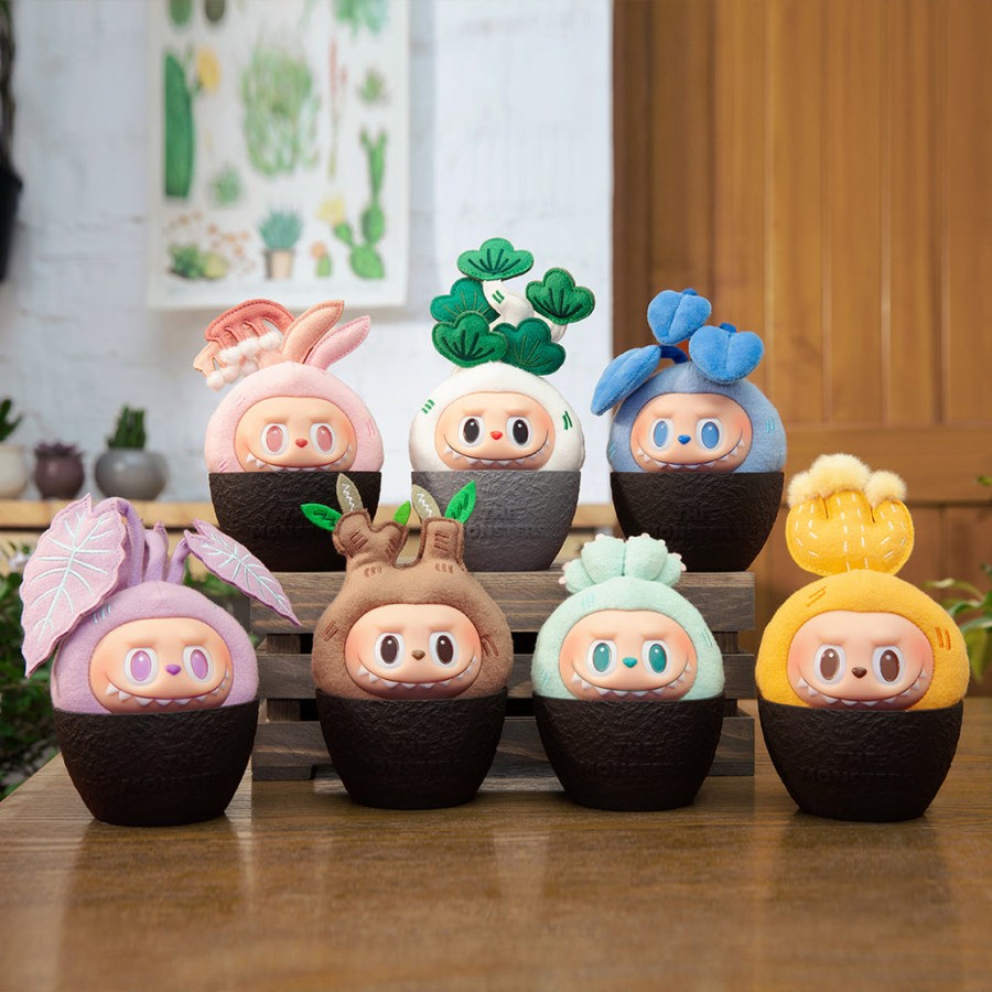 pop mart de monsters stoute planten serie blind box