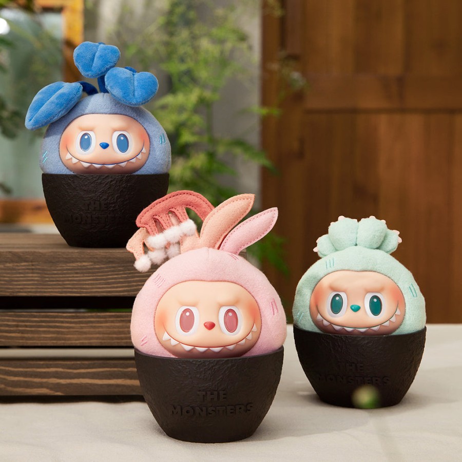 pop mart de monsters stoute planten serie blind box