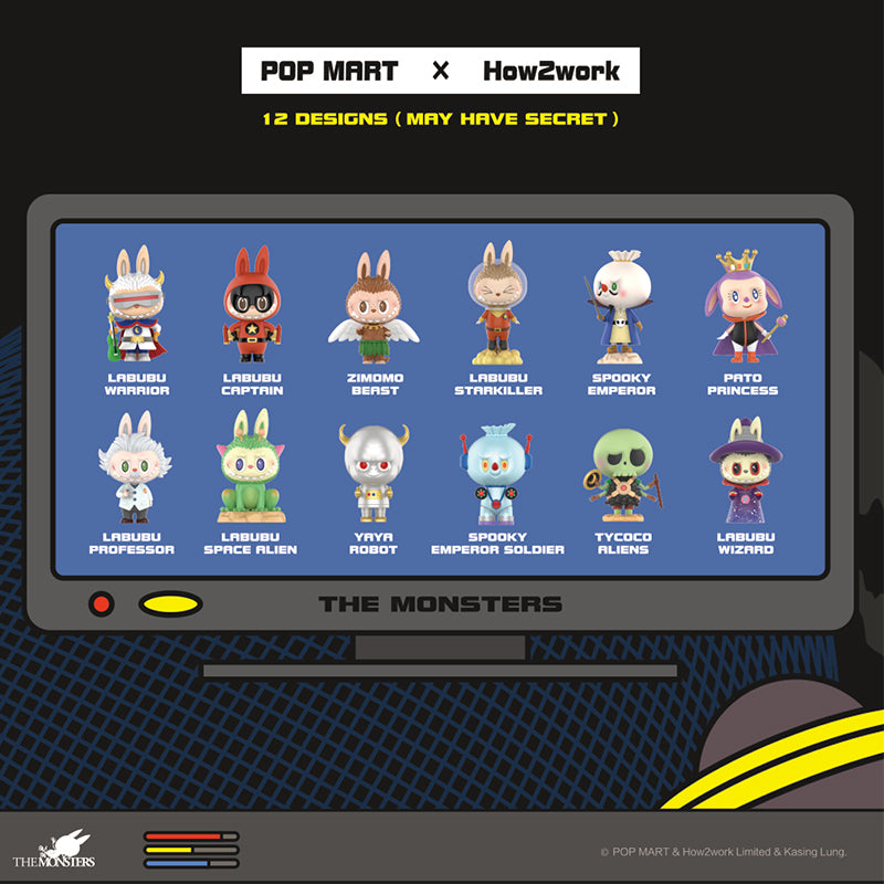 pop mart de monsters ruimteavonturen serie blind box