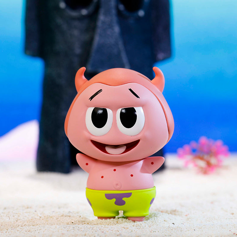 pop mart de monsters x spongebob serie blind box