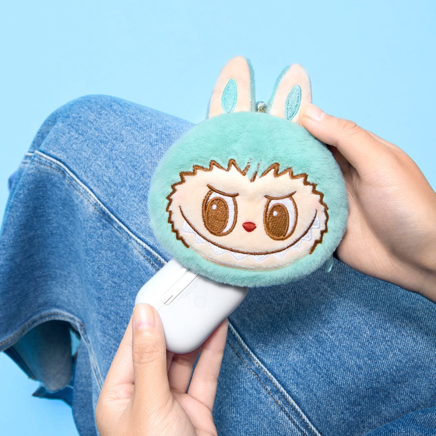 pop mart de monsters party-serie omkeerbare pluche tas blind box