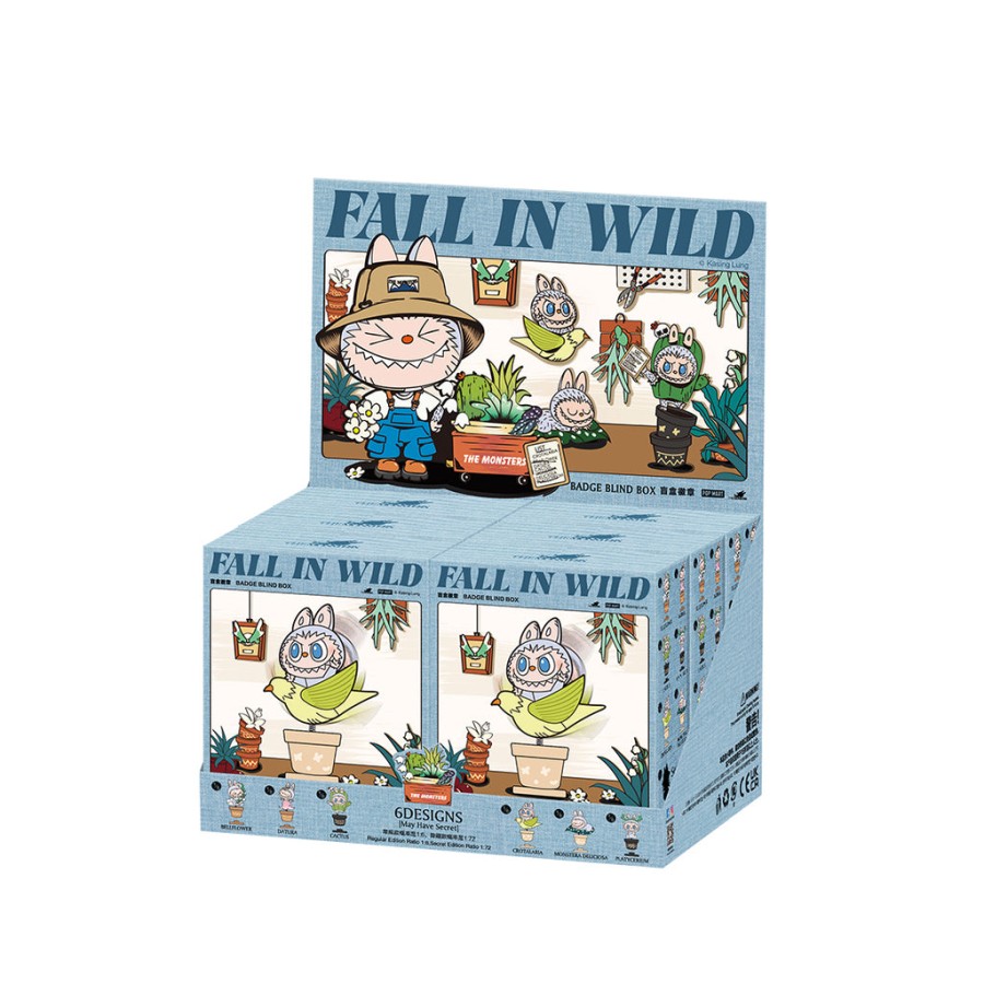 pop mart de monsters vallen in het wild emaille speldjekoelkastmagneet blind box