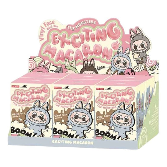 pop mart pop mart the monsters labubu tasty macarons verzegelde doos 6 blind boxes ppmt-2310-0069