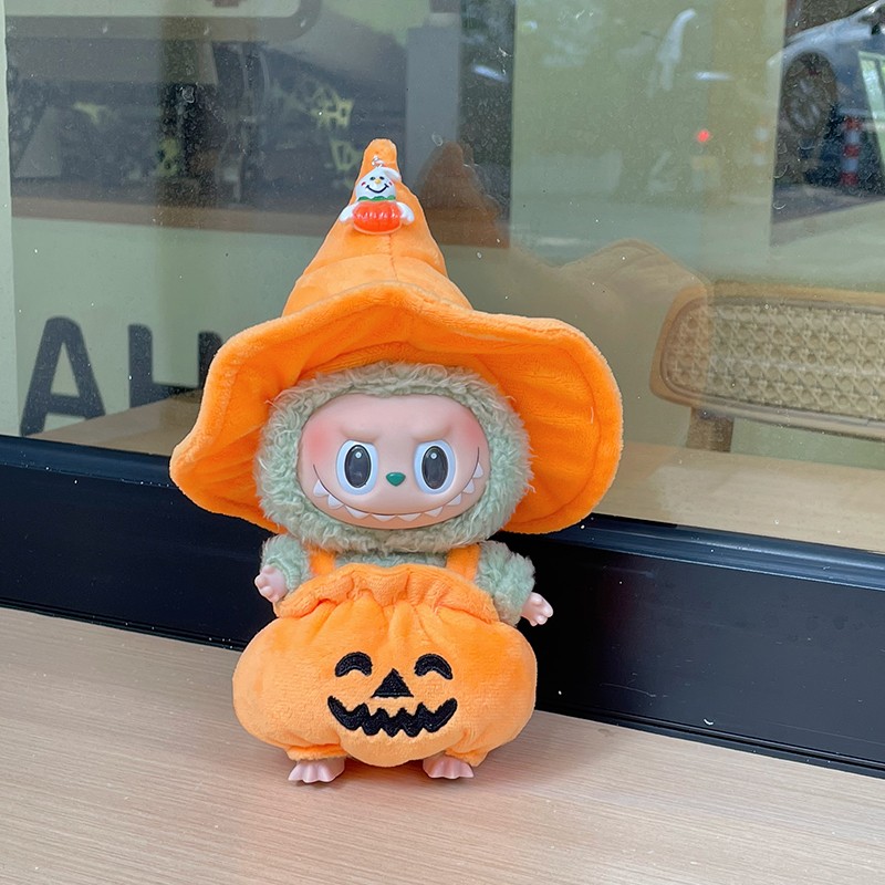 labubu spannende macaron 17cm pop halloween outfits
