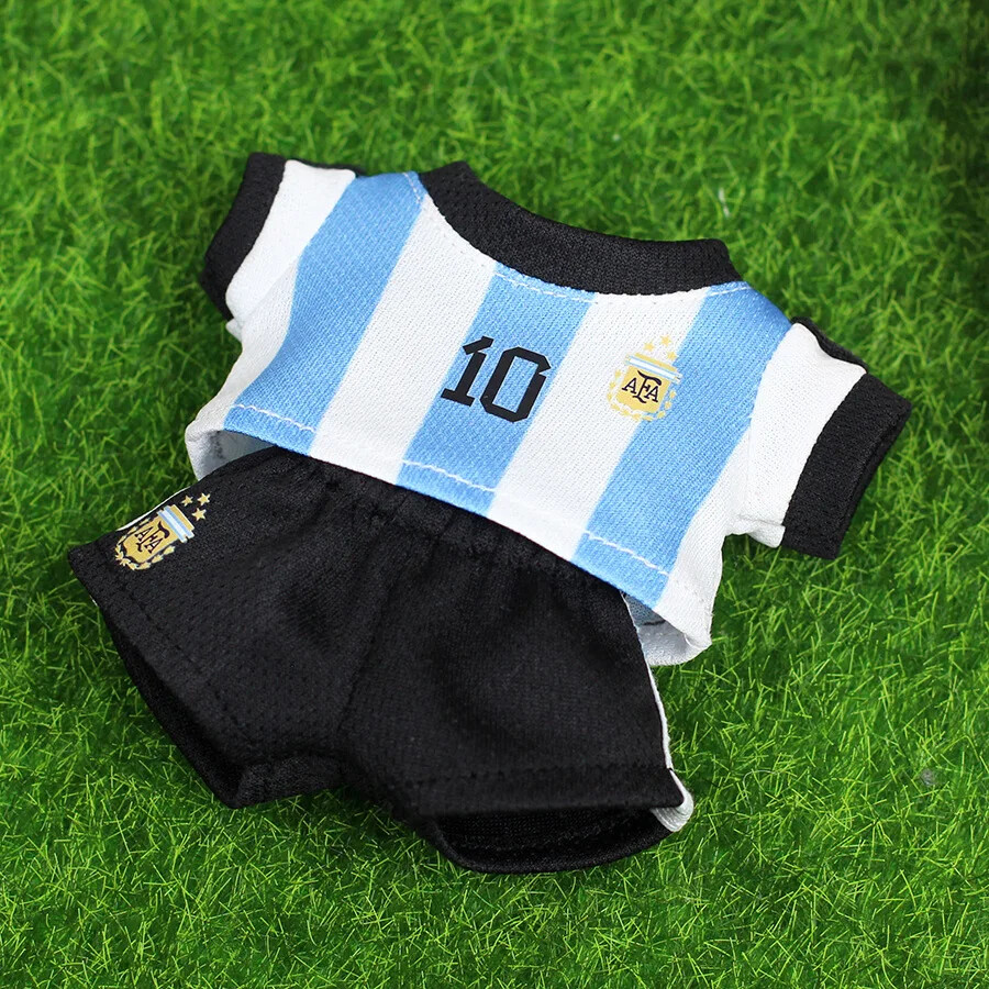messi-shirt voor labubu the monsters