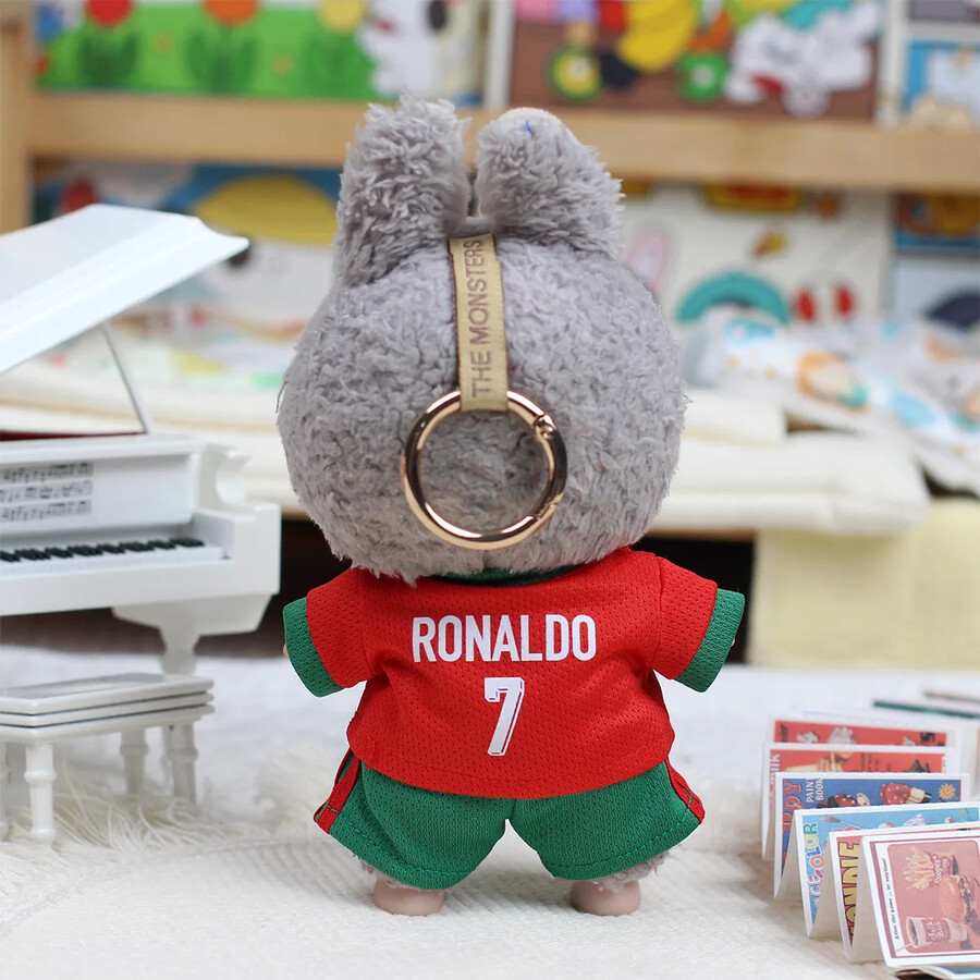 cristiano ronaldo-shirt voor labubu