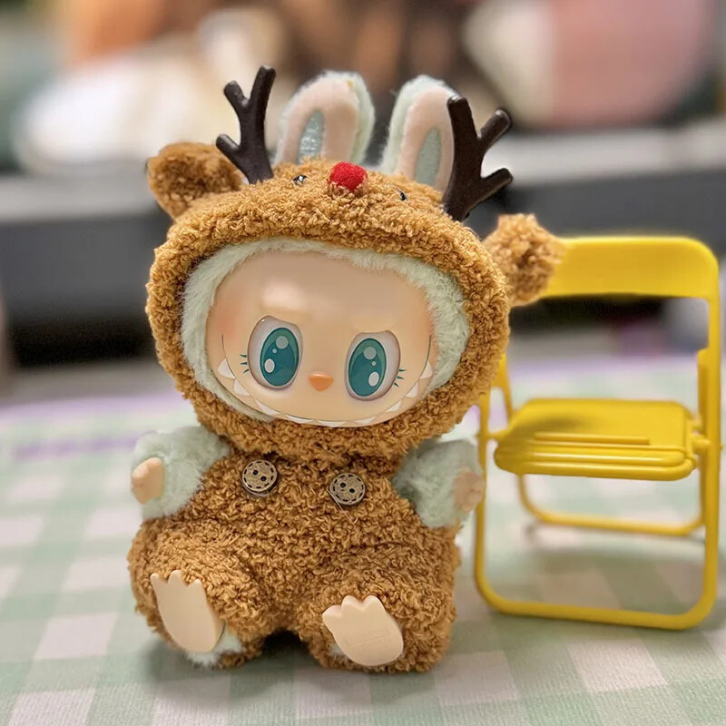 knuffeldieren labubu originele kleding