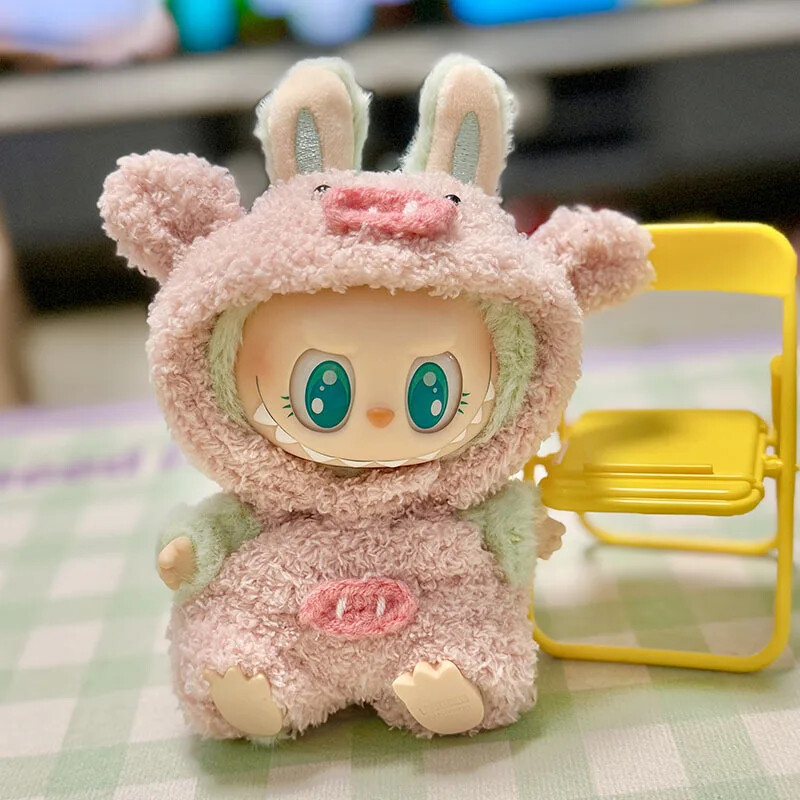 knuffeldieren labubu originele kleding