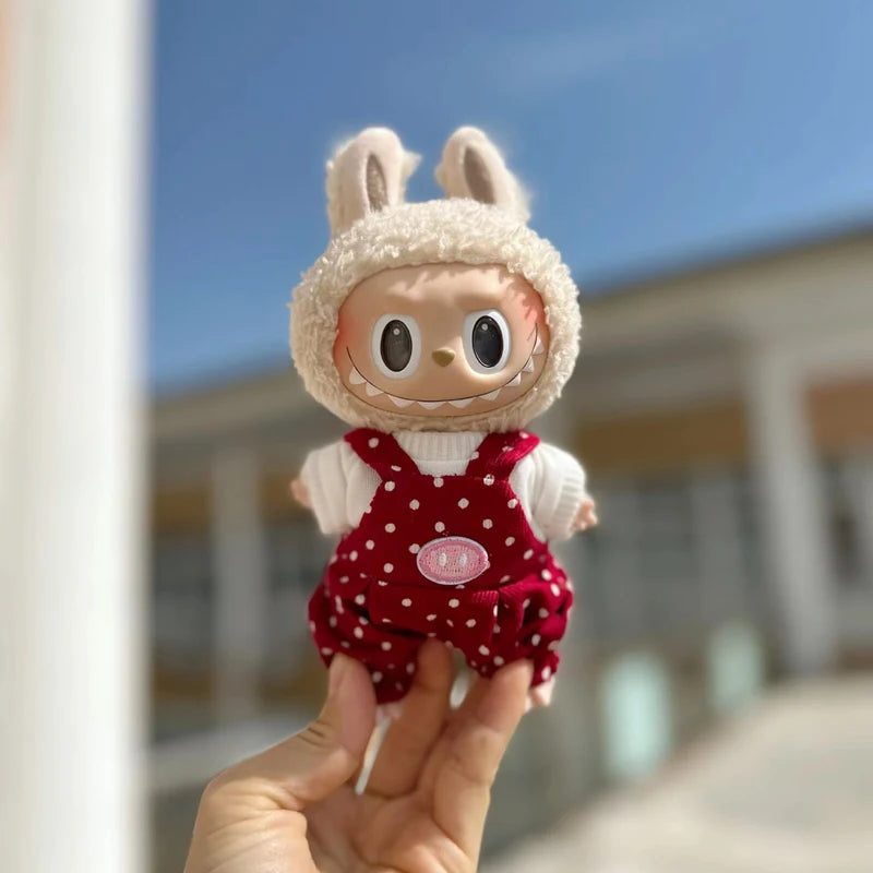 labubu polka dot outfit