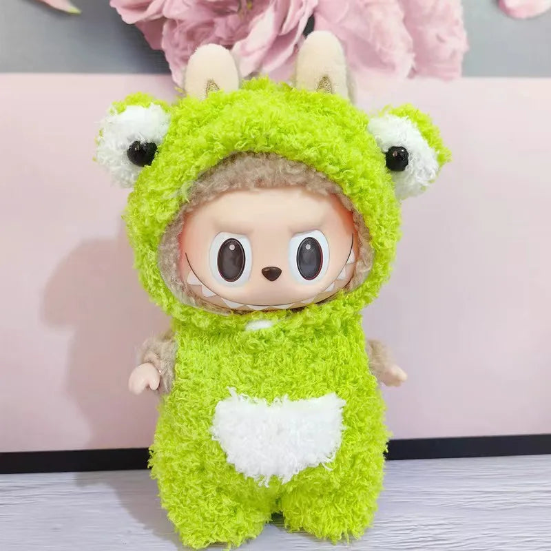 labubu happy frog outfit
