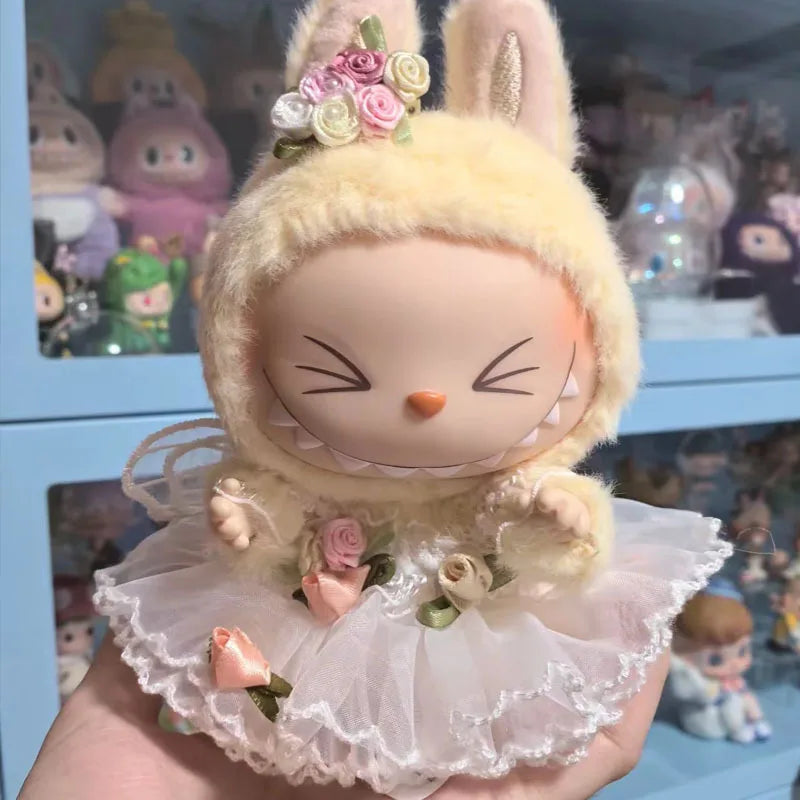 labubu bloemenmeisjesoutfit