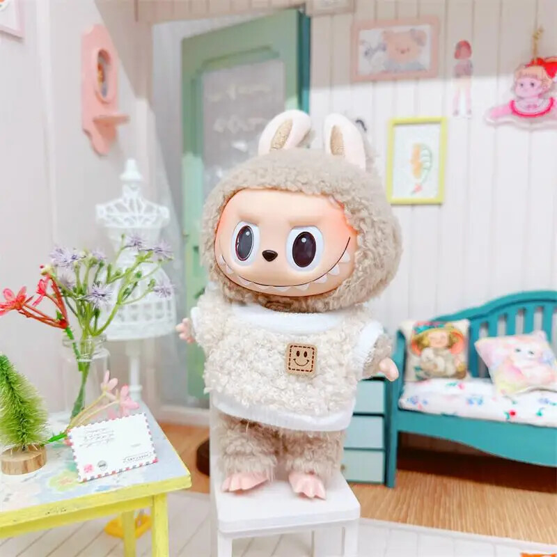 labubu smile gebreide outfit