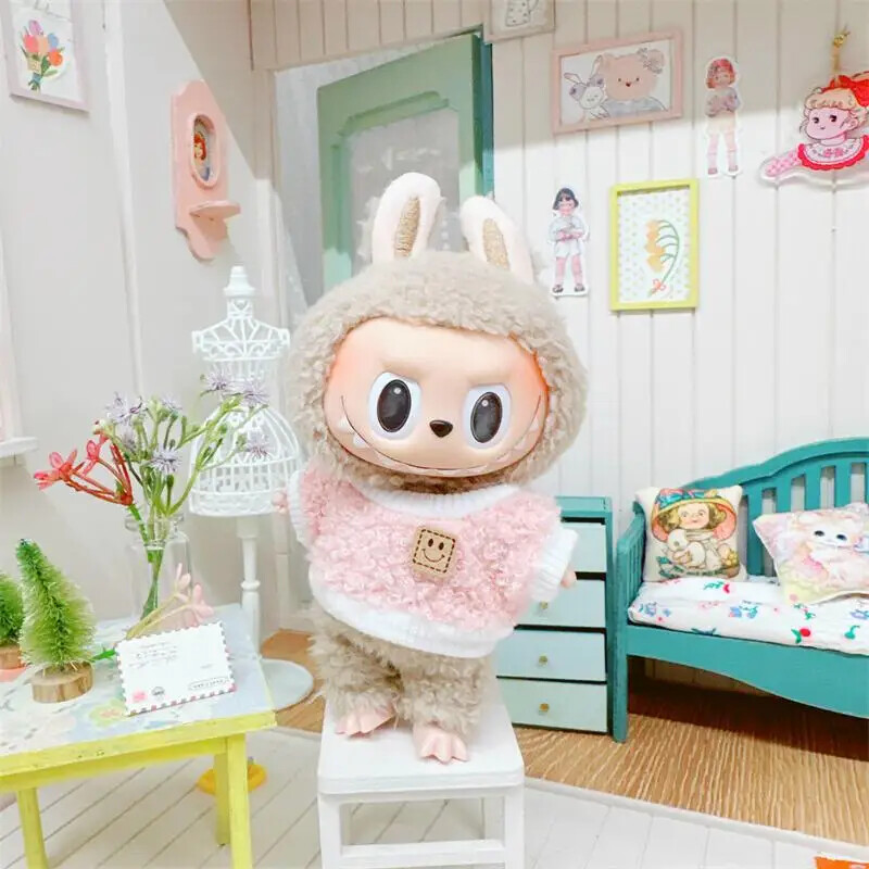 labubu smile gebreide outfit