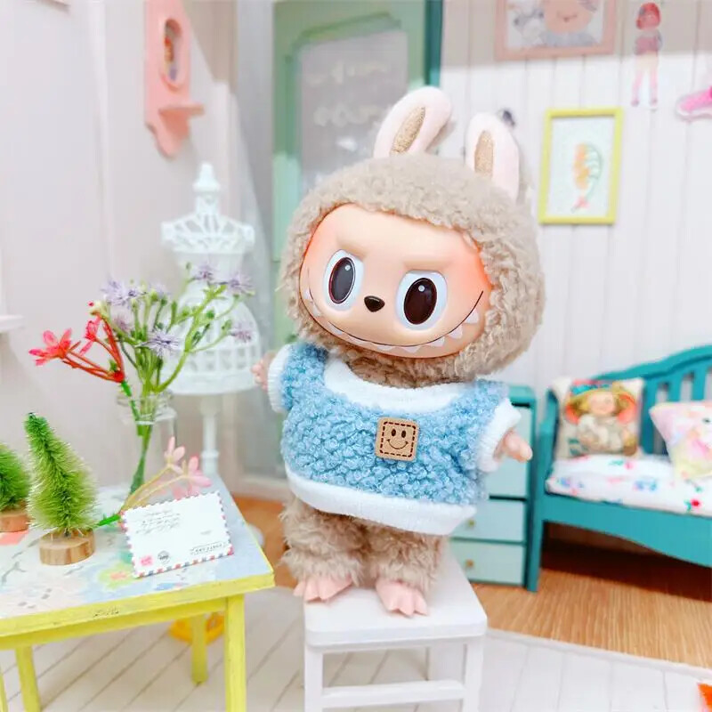 labubu smile gebreide outfit