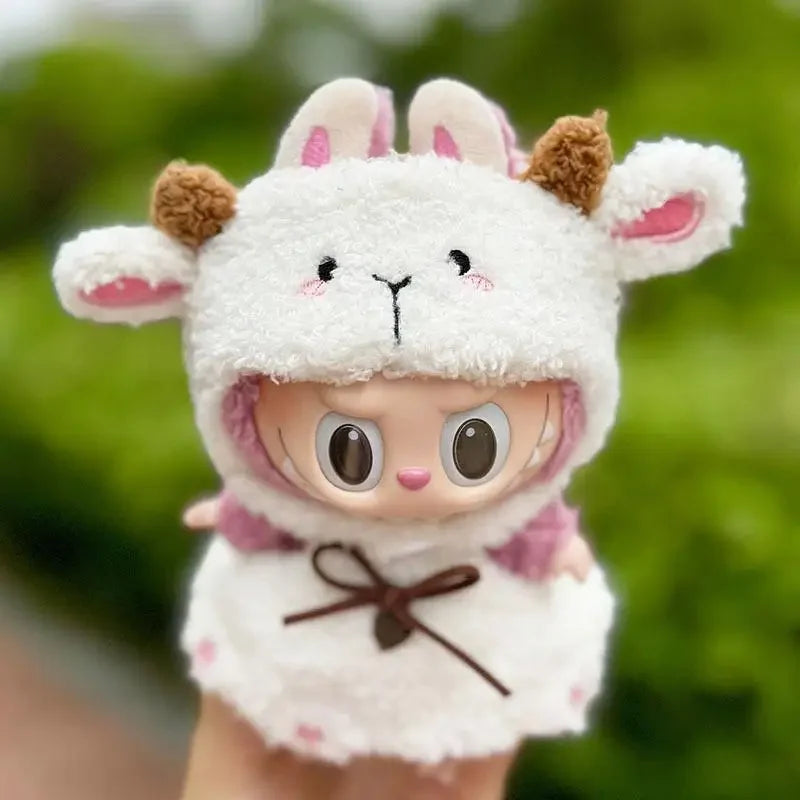 labubu lammetje pluche outfit