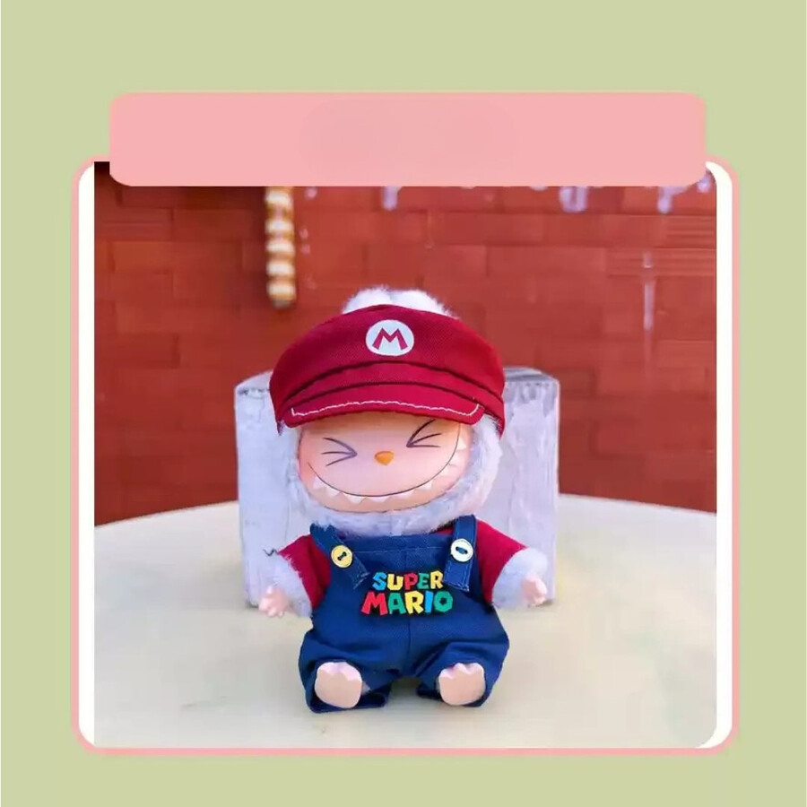 labubu super mario-outfit