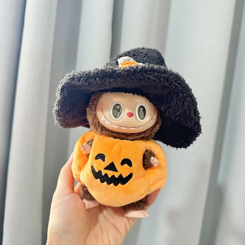 labubu spooky pumpkin outfit