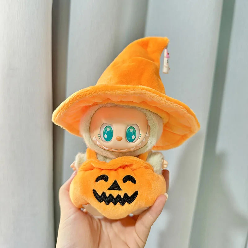 labubu spooky pumpkin outfit