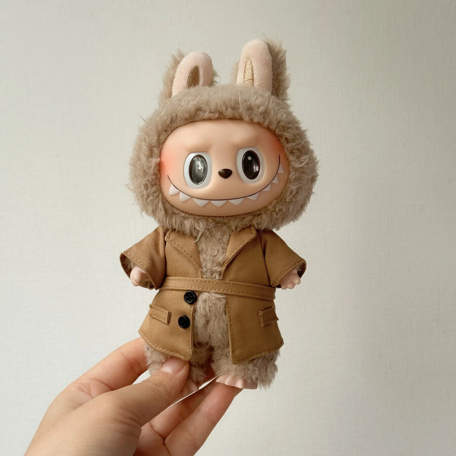 labubu trenchcoat
