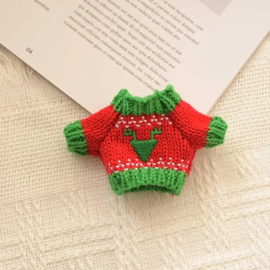 labubu kerstduo-outfit