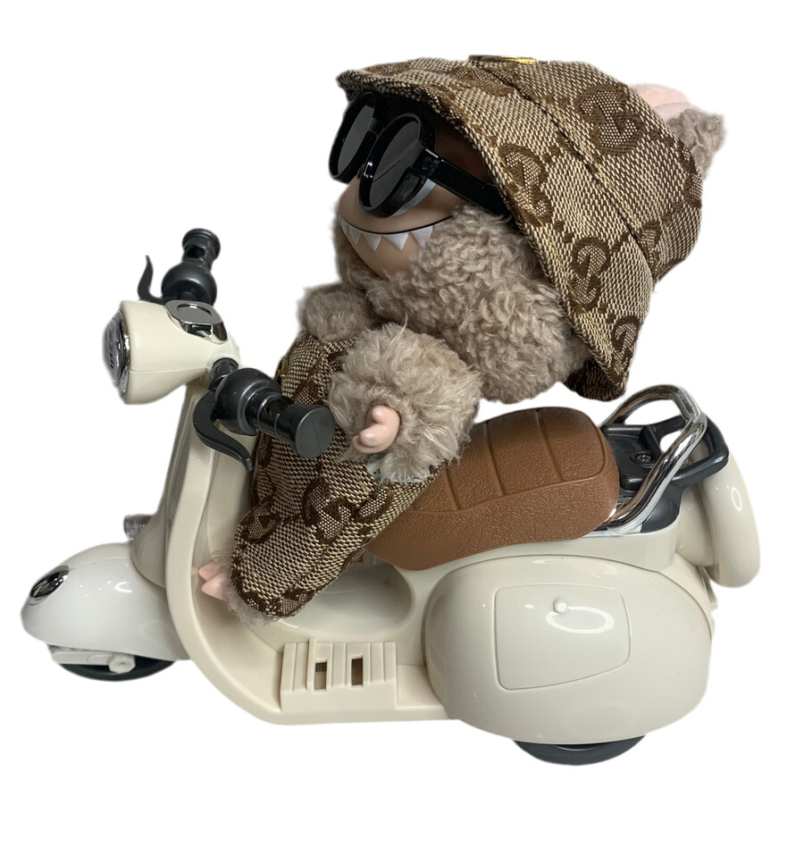 labubu motorfiets