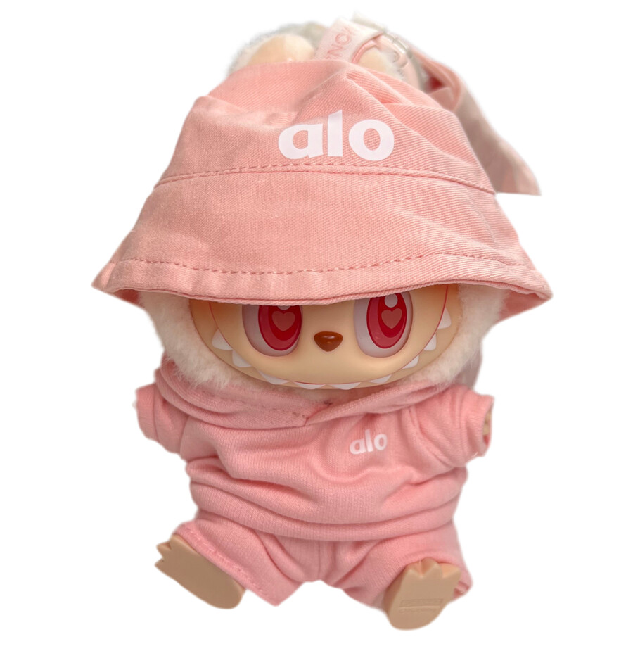 @lo roze joggingpak 3-delige set