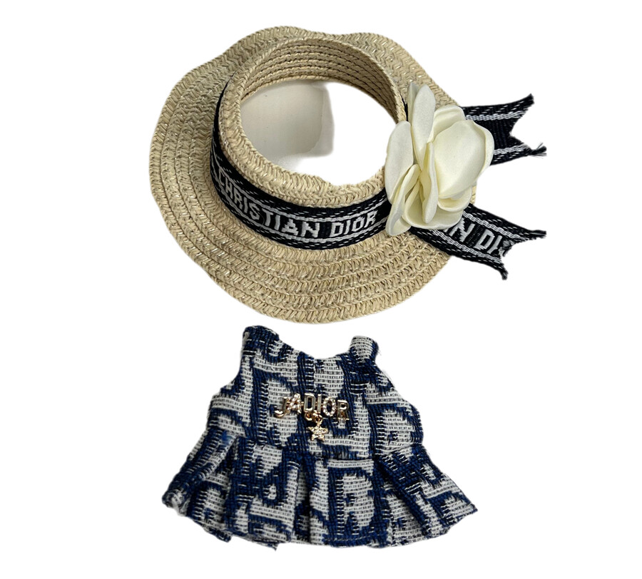 lente cd-jurk outfit 2-delige set