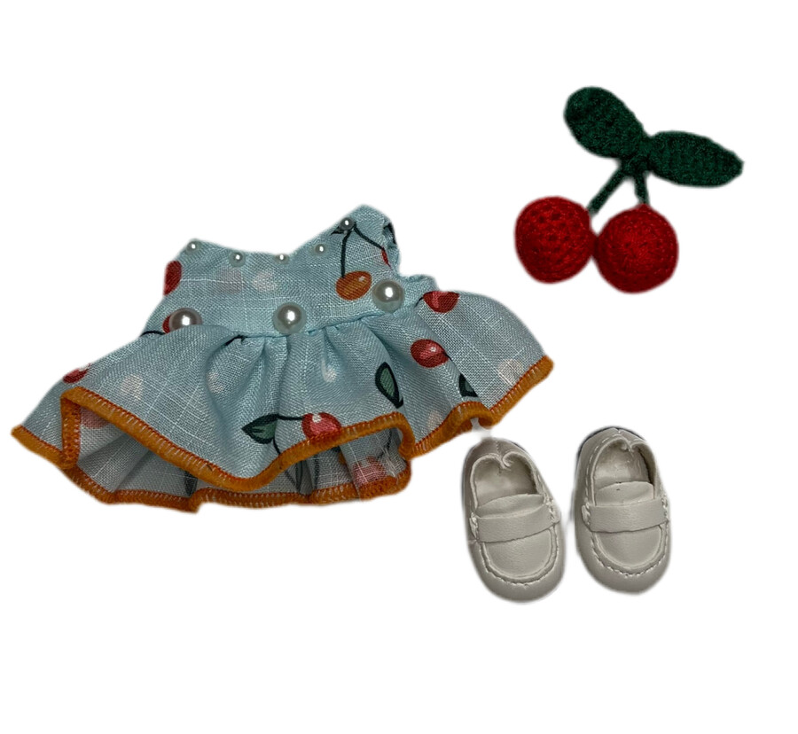 kersenoutfit 3-delige set