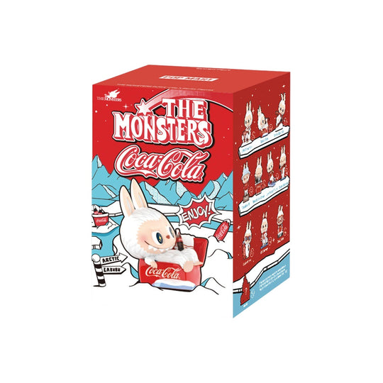 pop mart x coca-cola the monsters labubu figuur verzegelde doos 1 blind box ppmt-2410-0232-1b