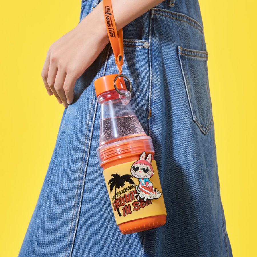 pop mart the monsters labubu drunk in sea series drinkbeker