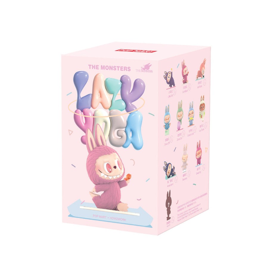 pop mart de monsters lazy yoga serie blind box