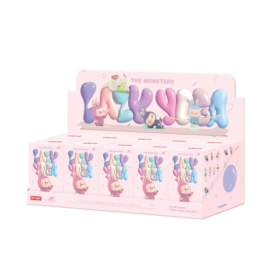 pop mart de monsters lazy yoga serie blind box