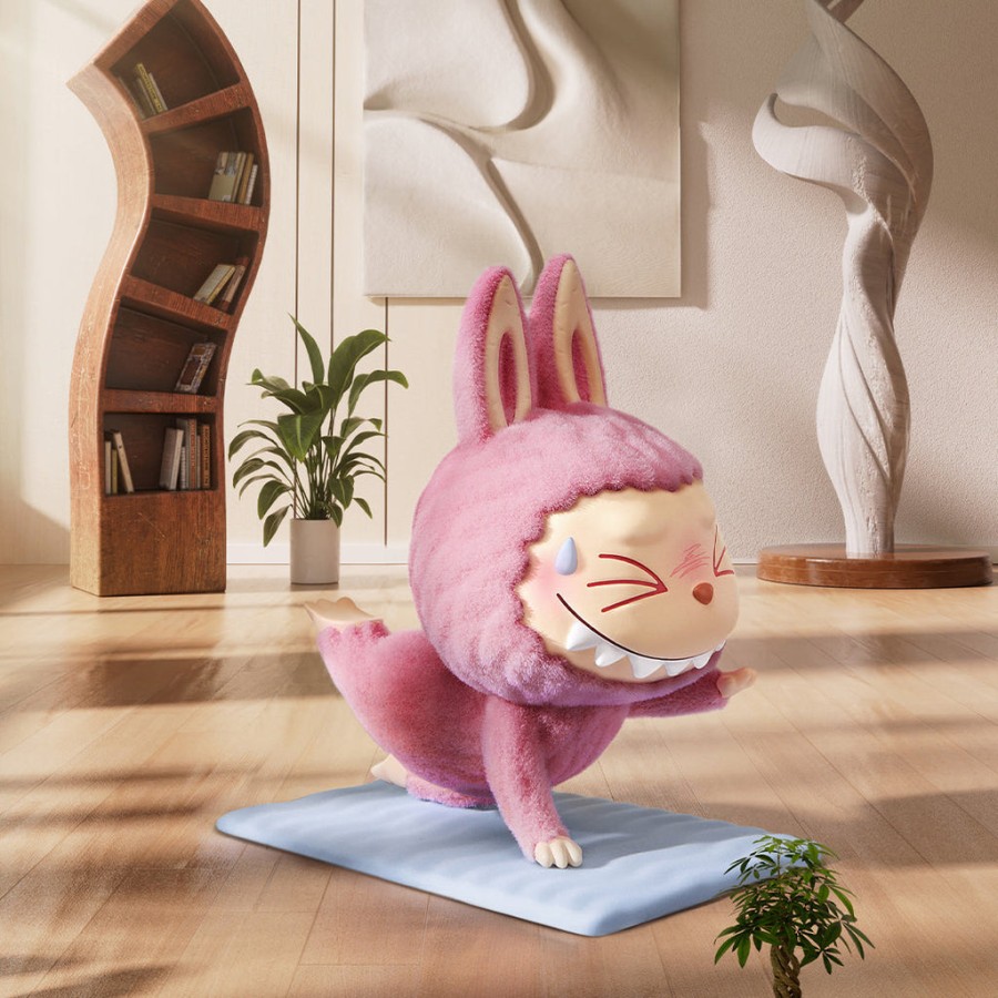 pop mart de monsters lazy yoga serie blind box