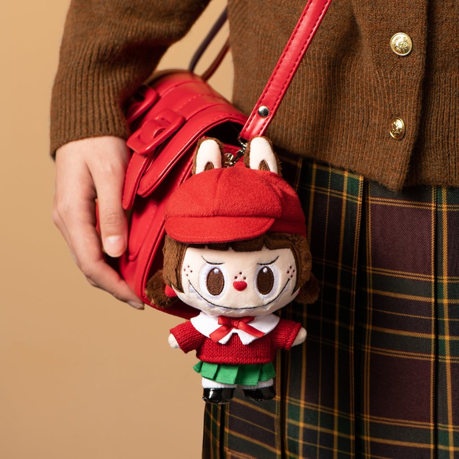 pop mart de monsters lets christmas serie pluche hanger