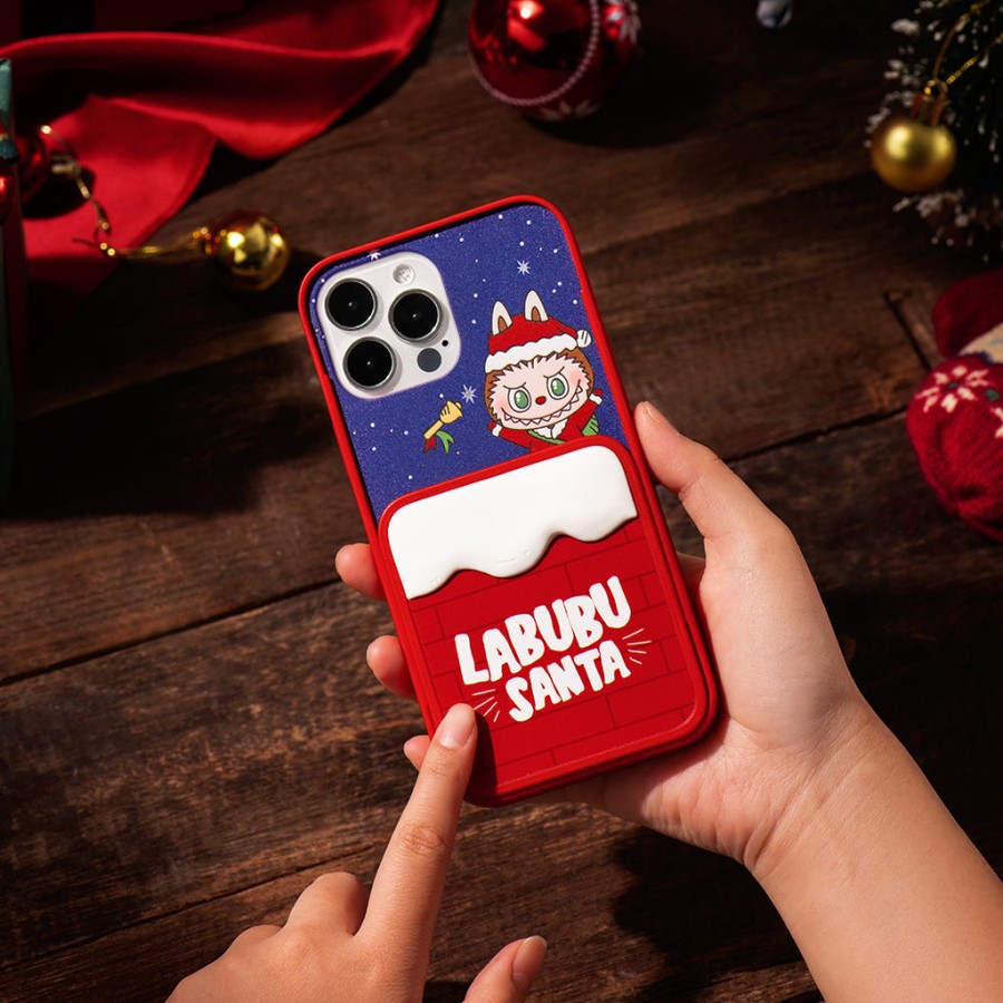 pop mart the monsters lets christmas series iphone-hoesje