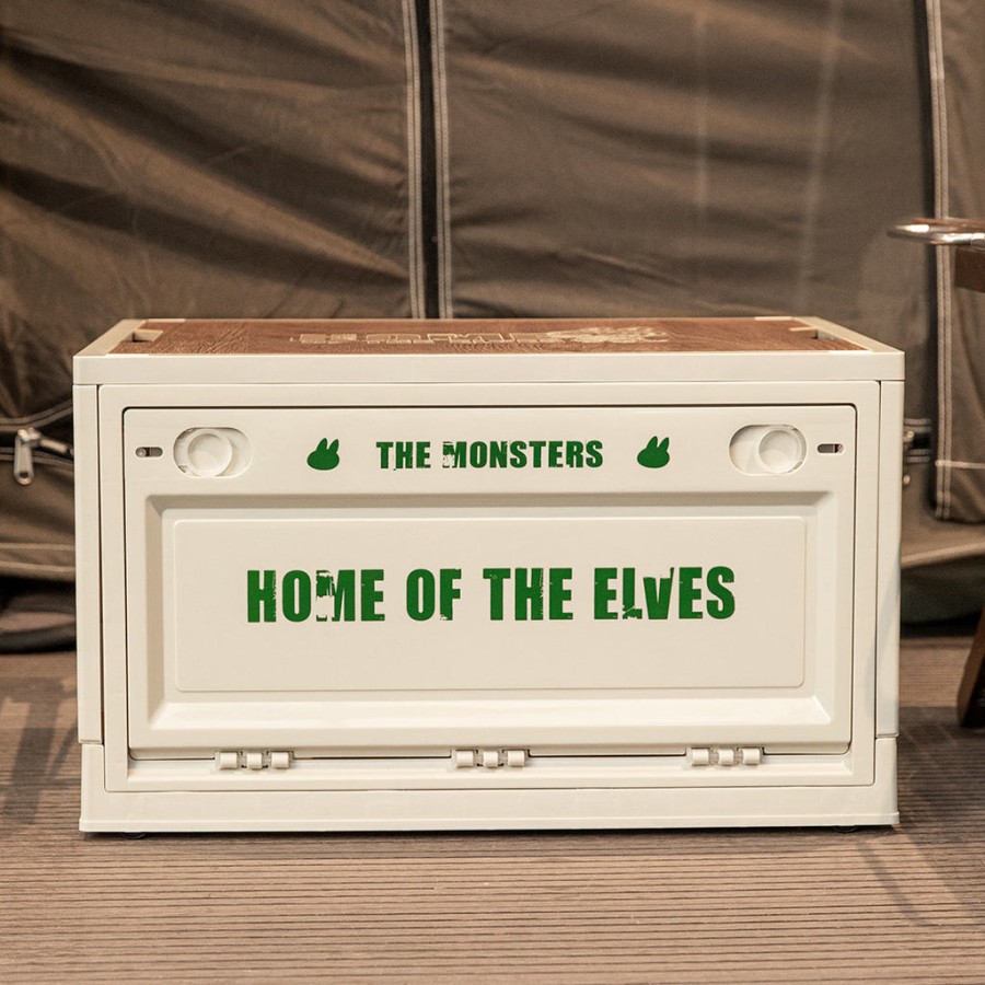 pop mart de monsters thuis van de elfen serie opbergdoos